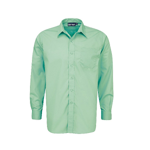 Regents Park Community College Boys Green Shirt Long Sleeve (pack of 2)