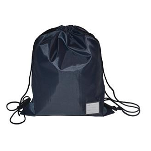 Brookfield Primary Academy Navy PE Bag with School Logo