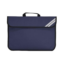 Turriff Primary School Navy Book Bag with School Logo