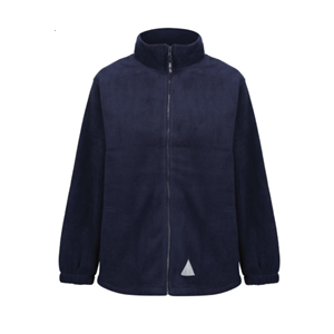 Freemantle CofE Community Academy Navy Fleece Jacket with School logo
