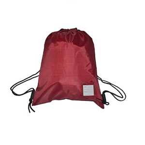 Greyfriars RC Primary School Burgundy PE Bag with School Logo