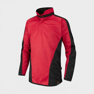 Saint George College Rugby Red Shirt with logo