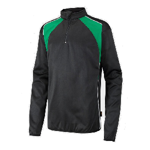 Cheam Park Farm Primary Kingston Site PE Black/Green Sweatshirt with school logo
