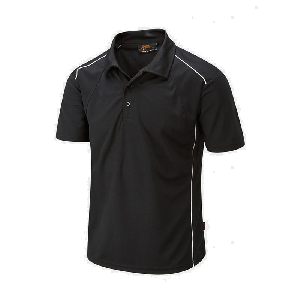St Mark's CE School PE Black Polo Shirt with school logo