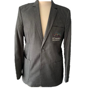 St Mark's CE School Girls Grey Eco Blazer with School Logo