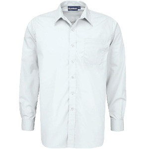 Springhill School Boys White Shirt Long Sleeve (pack of 2)