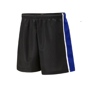 Thornden School PE Royal Blue/Black Shorts with School Logo