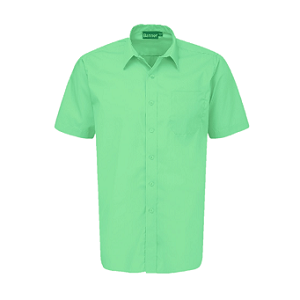 Regents Park Community College Boys Green Shirt Short Sleeve (pack of 2)