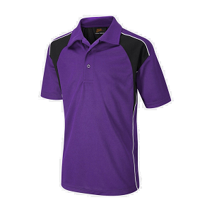 Wordsworth Primary School Purple/Black Staff Polo Shirt with school logo
