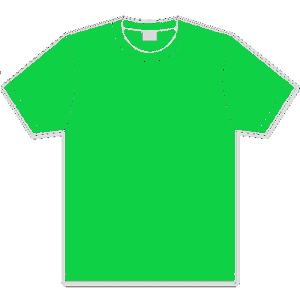New Machar School School Emerald Green Cotton T Shirt with logo