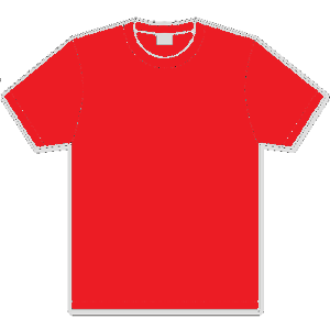 New Machar School School Red Cotton T Shirt with logo