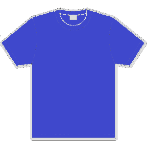 New Machar School School Royal Blue Cotton T Shirt with logo