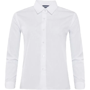 Wyvern College Girls White Shirt Long Sleeve (pack of 2)