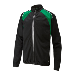 Bitterne Park School PE Emerald/Black PE Full Zip Jacket with school logo