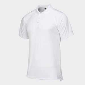 Saint George Catholic College PE White Polo Shirt with school logo