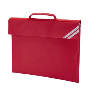 Hill of Banchory Primary School Red Book Bag with School Logo
