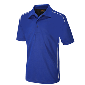 USH PE Royal Blue Polo Shirt with school logo