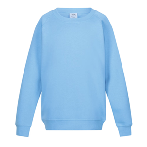 Todholm Nursery Sky Blue Sweatshirt with School Logo